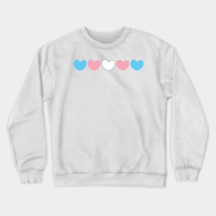 Trans pride flag Crewneck Sweatshirt